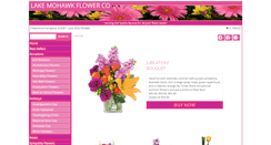 Desktop Screenshot of lakemohawkflower.com